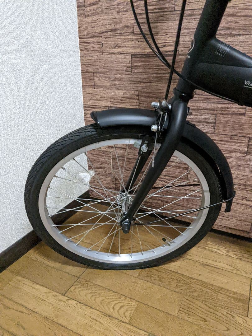 My Pallas 折りたたみ自転車 20インチ マットブラック 周辺パーツ付き