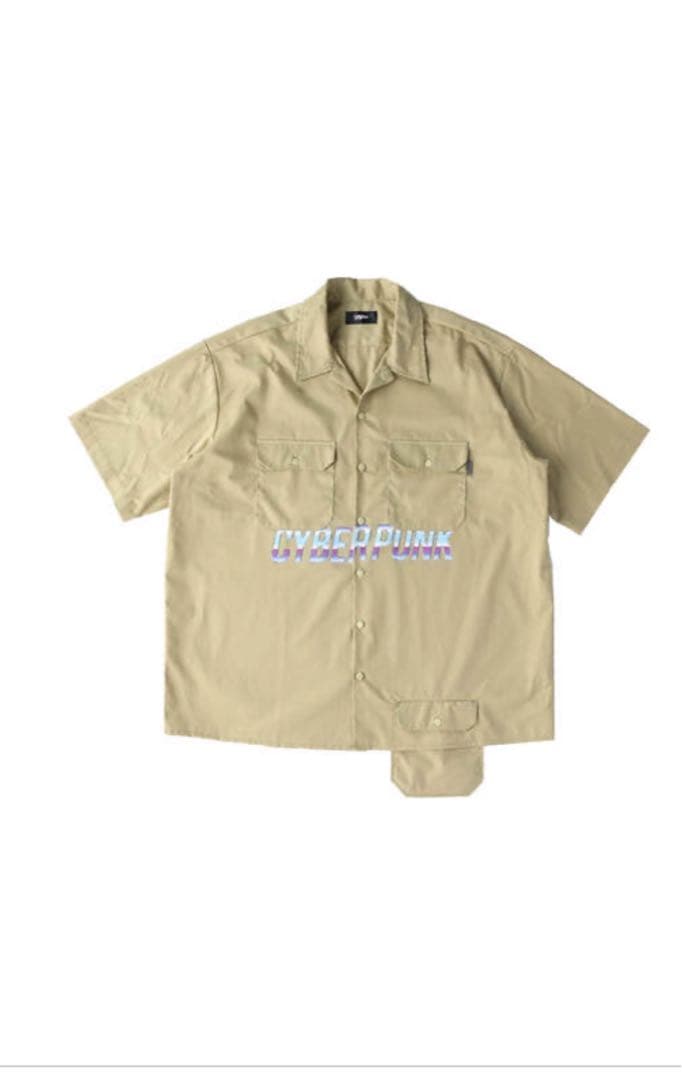 【MYne】CYBER PUNK WORK SHIRT/G03SH121