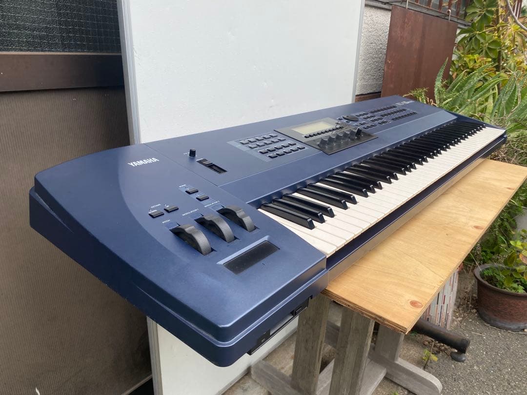 yamaha ex5 シンセサイザー　電源コード　メンテナンス品　中古品