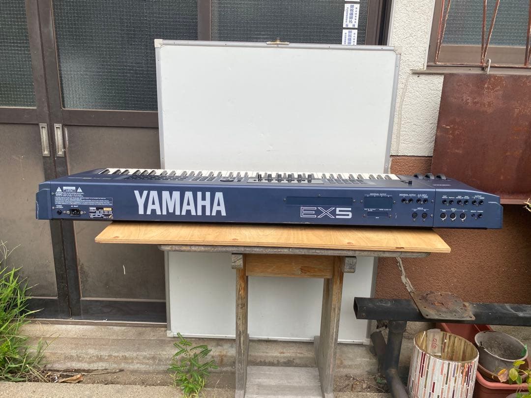yamaha ex5 シンセサイザー　電源コード　メンテナンス品　中古品