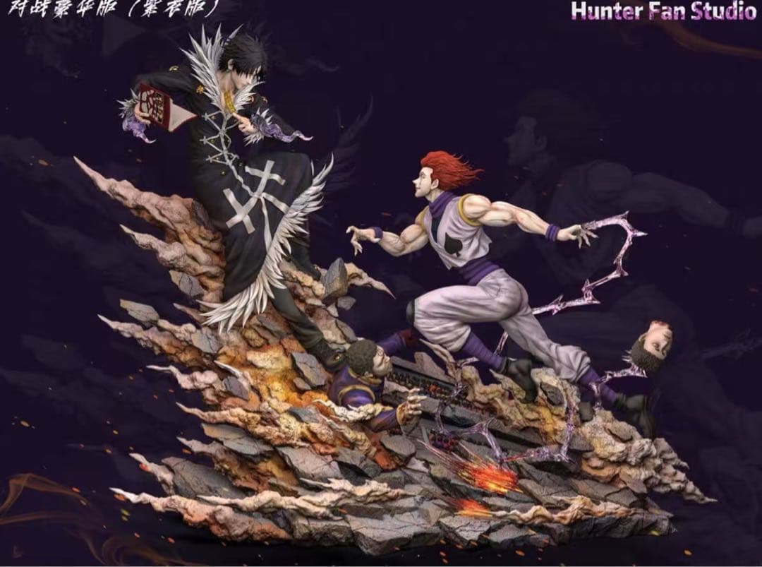 hunter×hunterクロロ＝ルシルフル ガレージキット ガレキスタチュー③