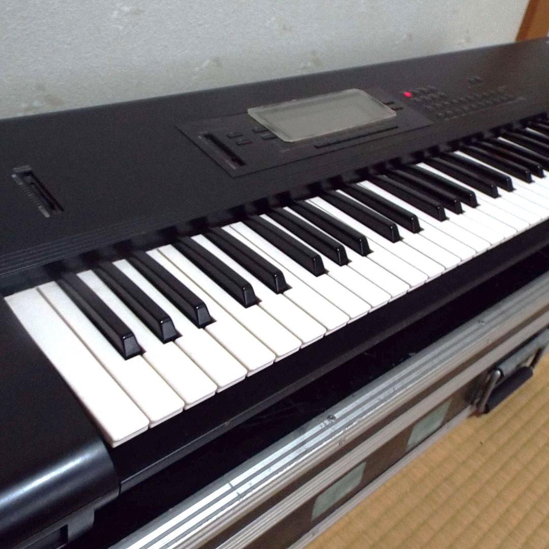 完動_美品 電池交換済 76FS鍵盤 コルグ T2_本体のみ
