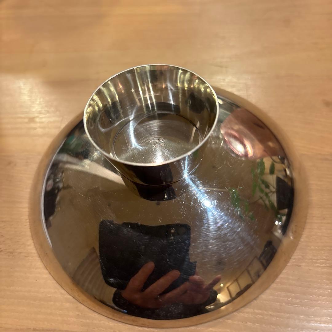 純銀杯　132.8g