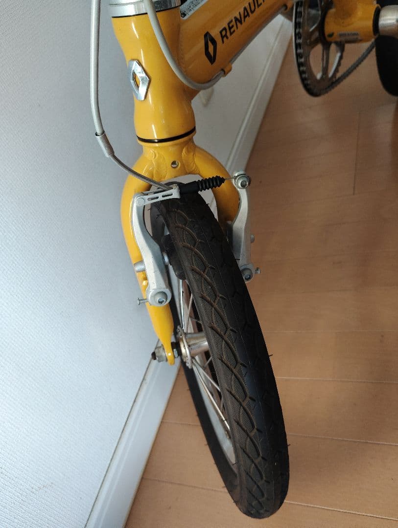 オ*2様 RENAULT Light8 折り畳み自転車 14インチ イエロー