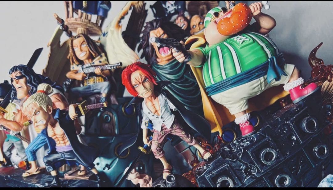 ワンピース　YZ STUDIO サンクス　海賊隊　ガレージキット　フィギュア