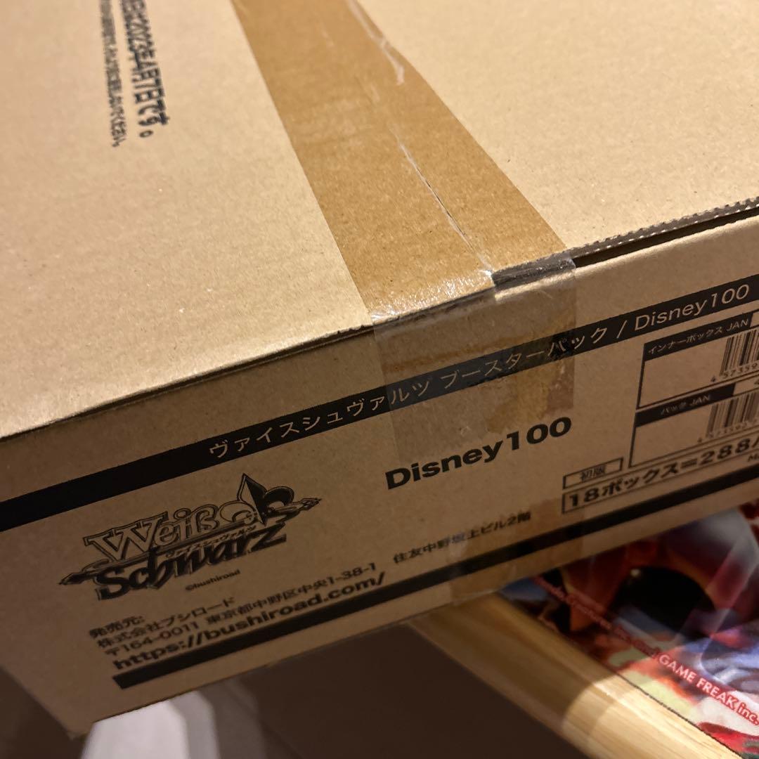 【特価】ヴァイスシュヴァルツ Disney100 ディズニー カートン 新品