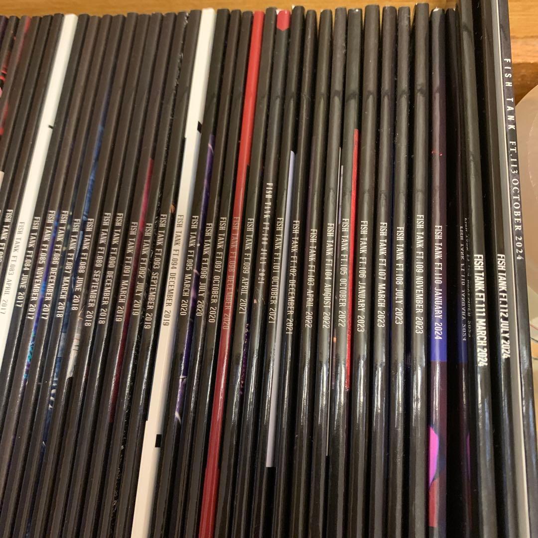 BUCK-TICK 会報誌 106冊、07〜61、63〜113 更新グッズ付