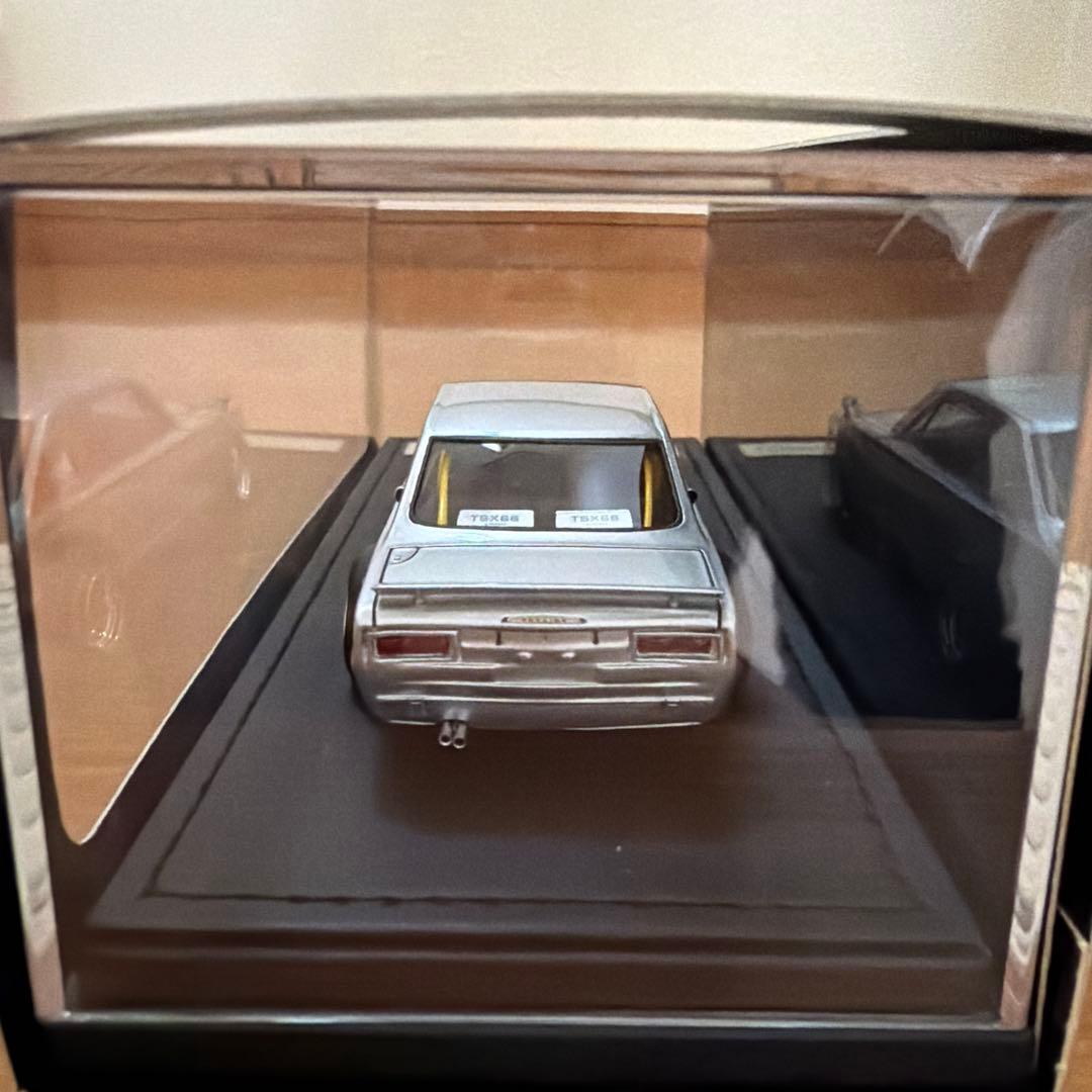 LB-WORKS ハコスカ 2Door シルバー 1/43