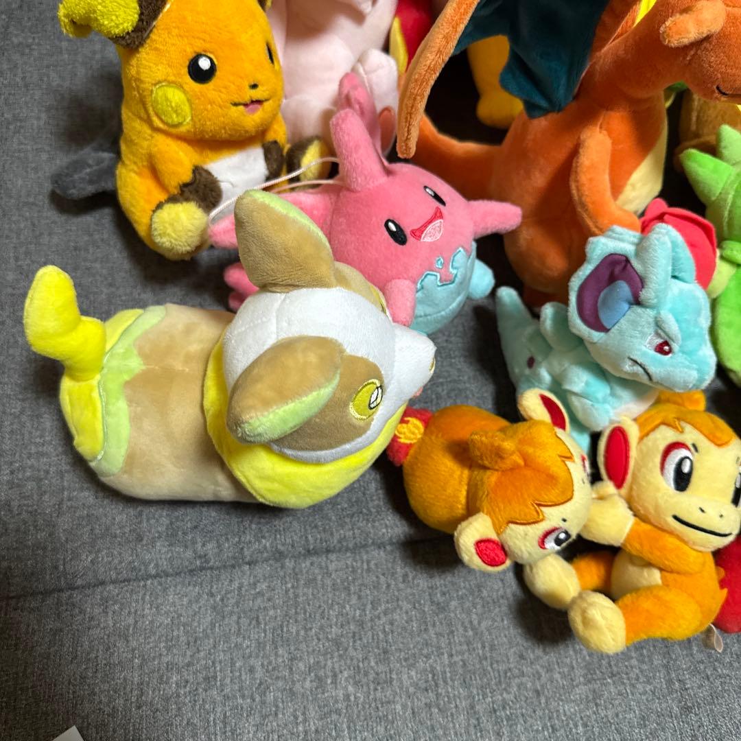 ポケットモンスター　ぬいぐるみ　23体まとめ売り　ポケモン