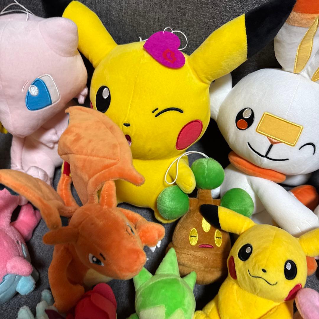 ポケットモンスター　ぬいぐるみ　23体まとめ売り　ポケモン
