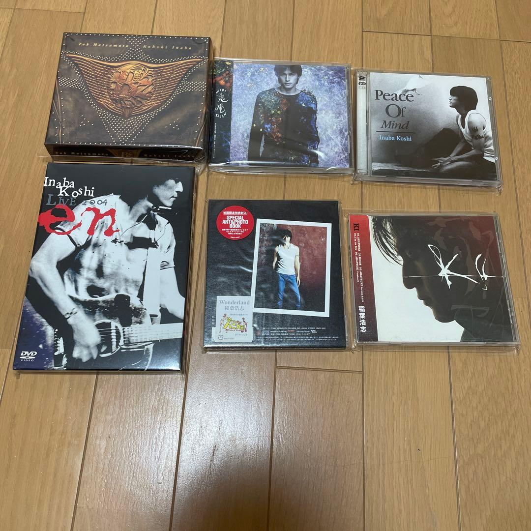 B'z 稲葉浩志 DVD CD 39点まとめ売り