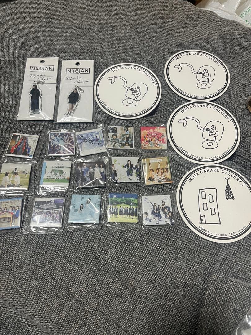 限定レア！乃木坂46だいたいぜんぶ展グッズまとめ売り。ポストカード、マグネット等