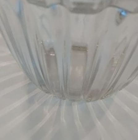 【茶道具】水指　ガラス　塗蓋付