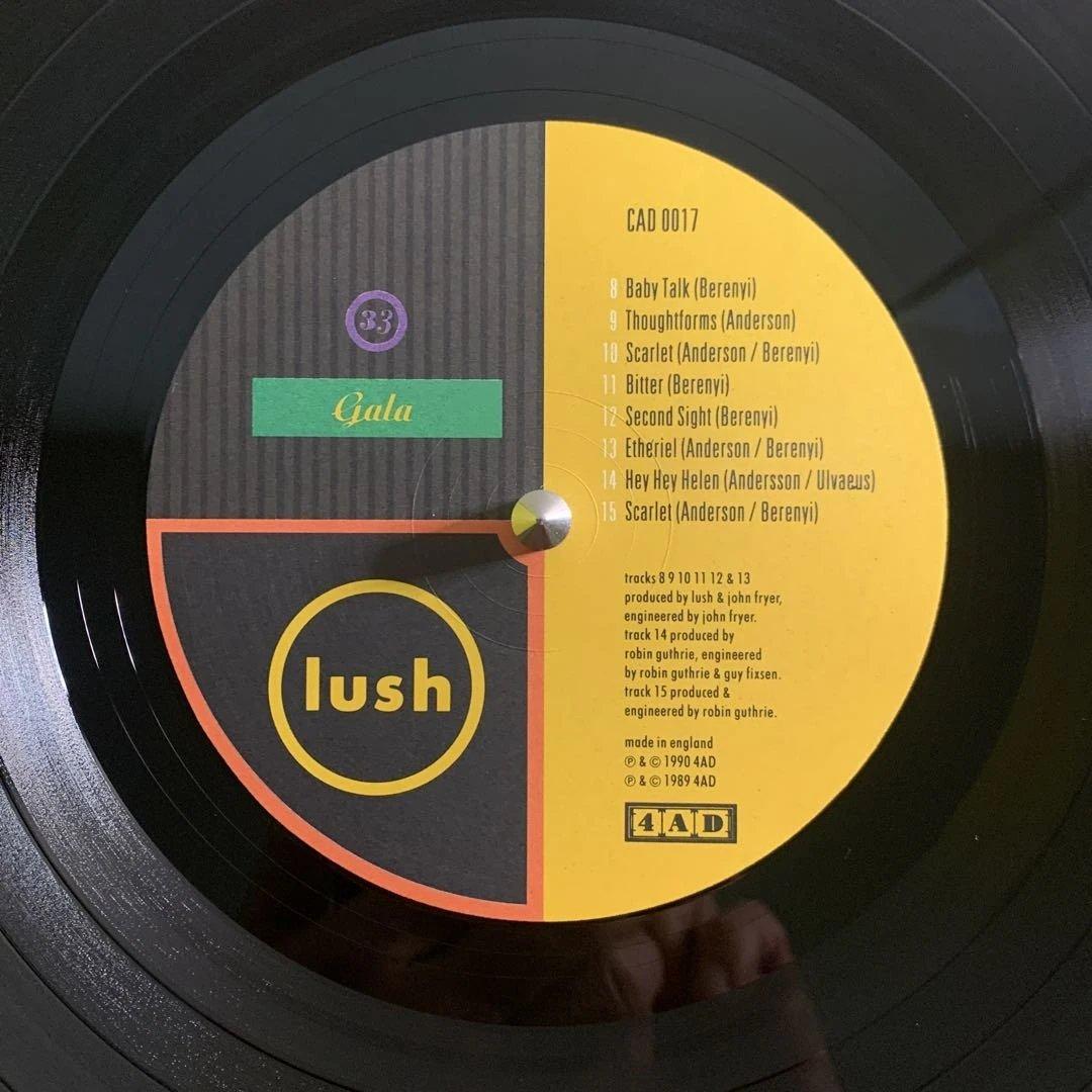Lush / Gala UK盤LP