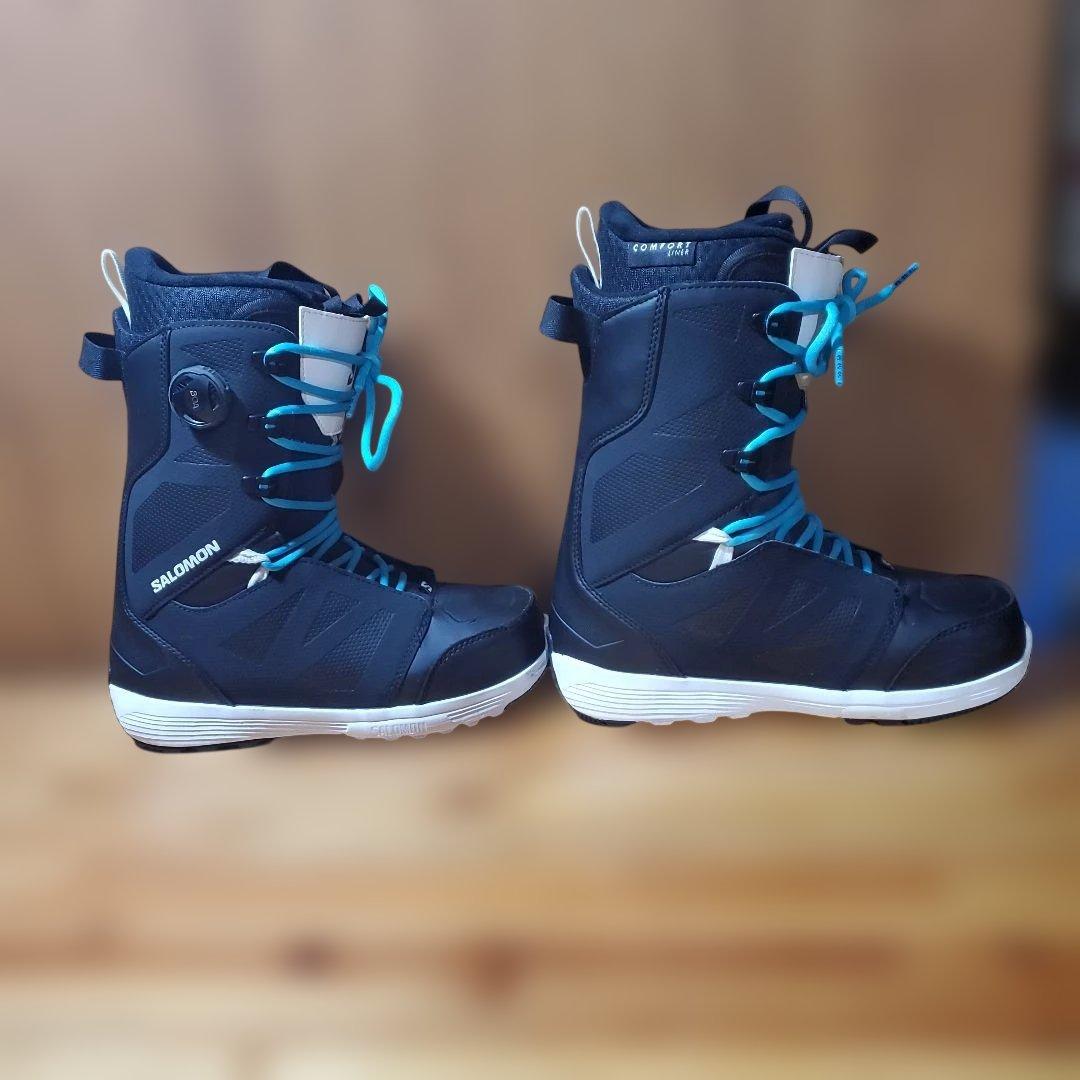 3回使用！SALOMON スノーボードブーツ 26cm! 26174