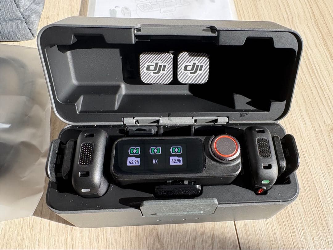 DJI MIC 3 ワイヤレスマイクロフォン