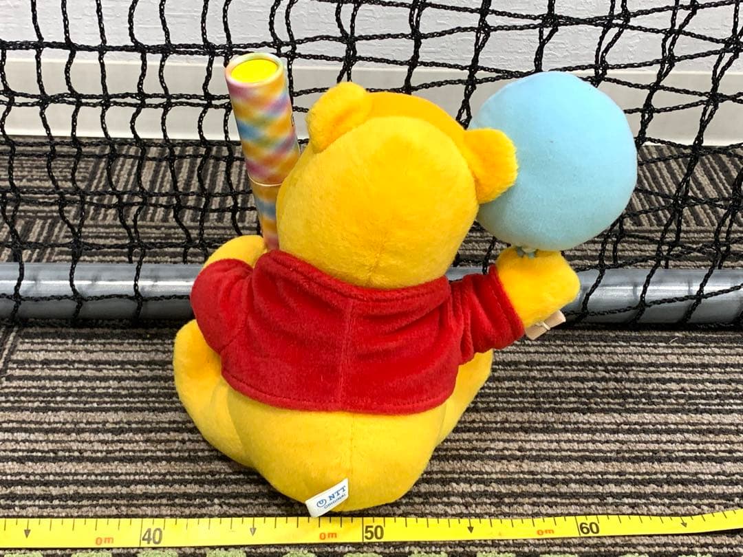 NTT東日本　電報　ディズニー　クマのプーさん　ぬいぐるみ
