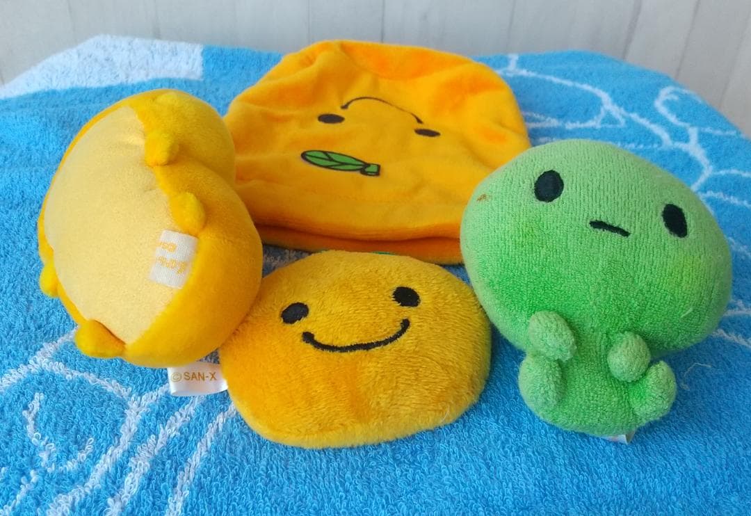 みかんぼうや　靴下にゃんこ　こげぱん　たれぱんだ　ぬいぐるみ　マスコット