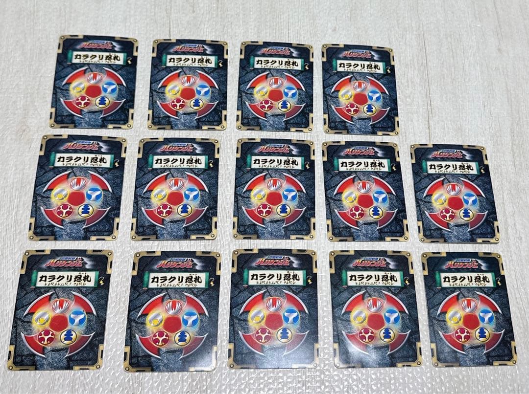 【希少】　特撮戦隊ヒーロー ハリケンジャー　カード　約117枚　まとめ売り