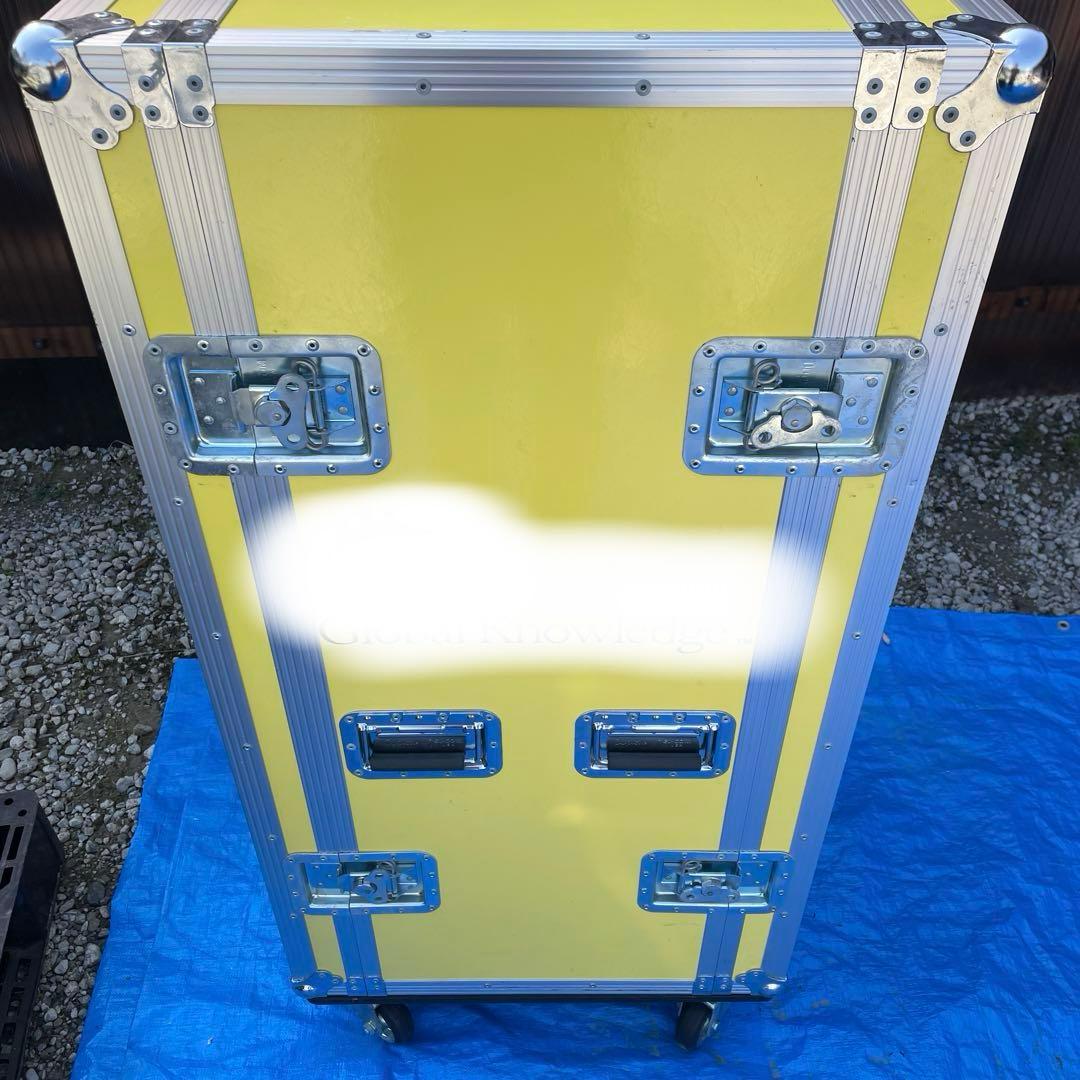 大阪限定　Duplex ラックケース イエロー　機材ケース