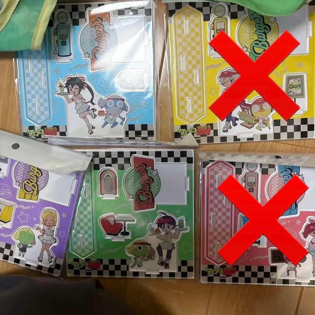 ケロロ軍曹　アクリルスタンド　セット