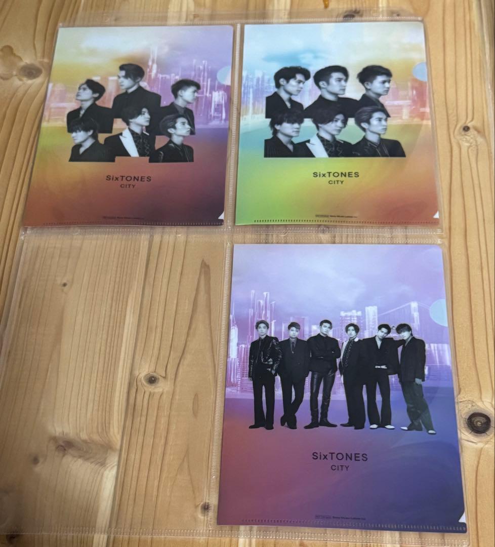 【￥60,000相当】SixTONESまとめ CD DVD 特典 クリアファイル