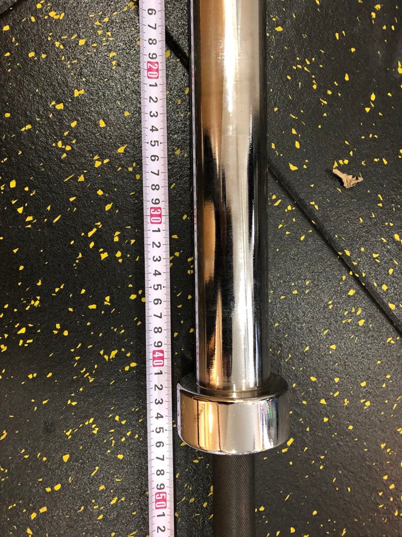 ⭐️9/27午前削除　送料込⭐️オリンピックバーベルシャフト 220cm 径50mm