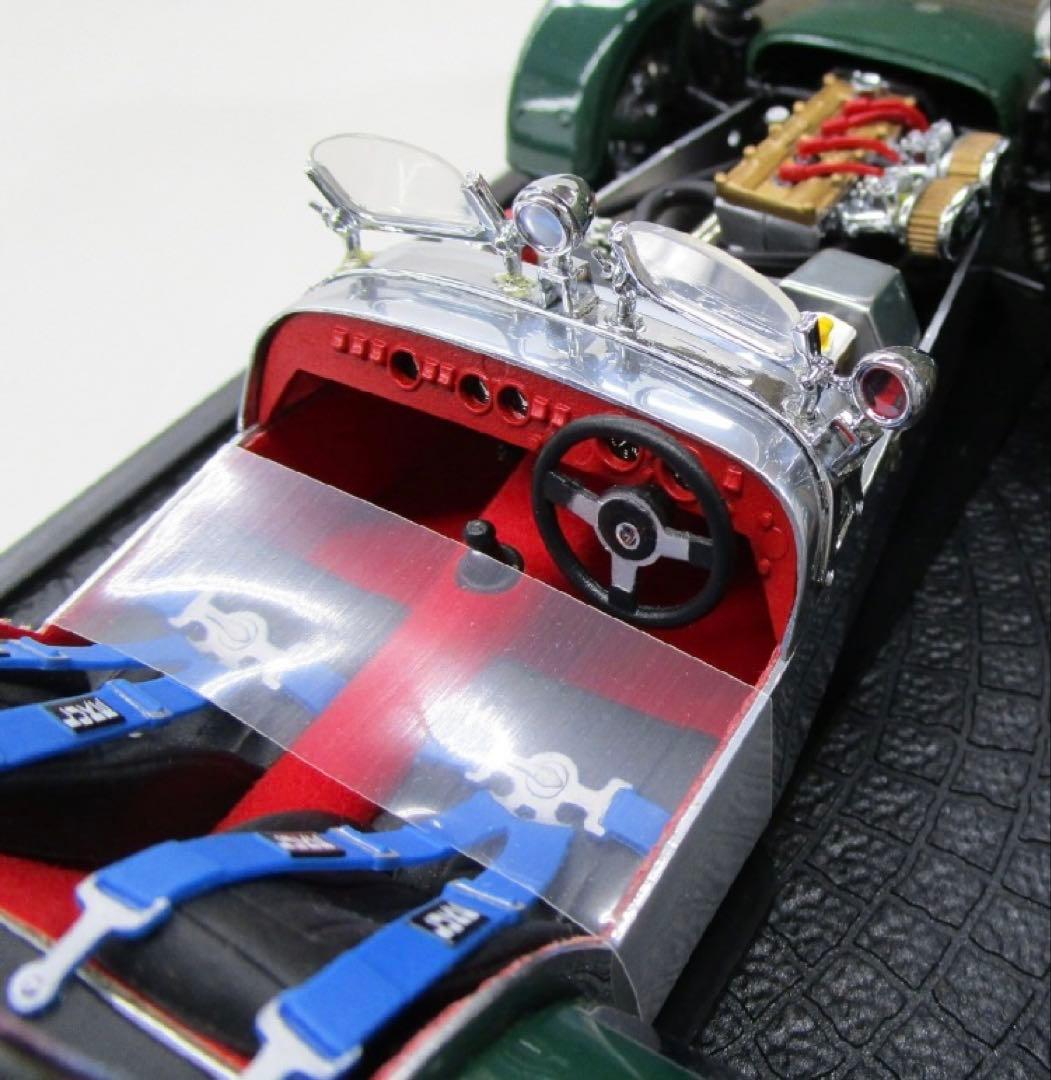 ミニカー KYOSHO CATERHAM SUPER SEVEN 1/18