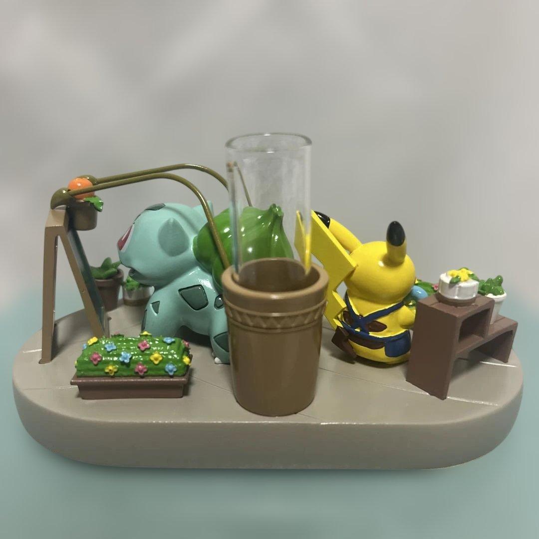 一輪挿しフィギュア　Pokemon grassy Gardening