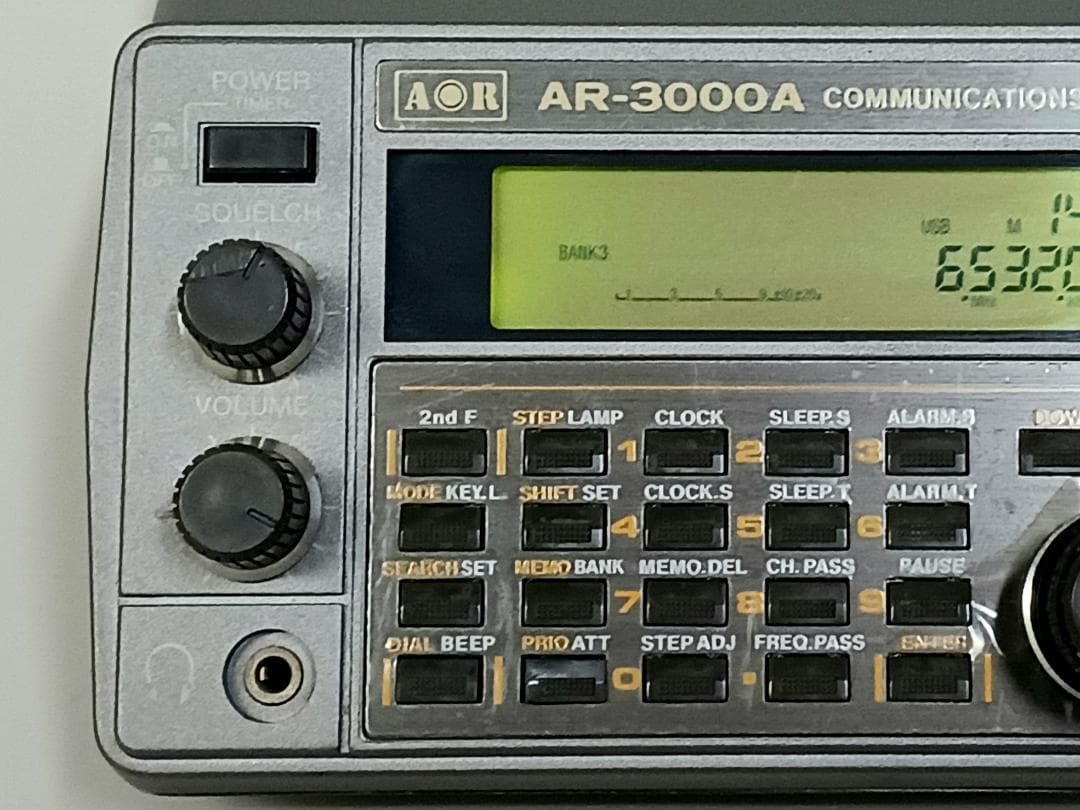 銘機！AOR「AR-3000A」広帯域受信機 レシーバー 日本製 入手困難！