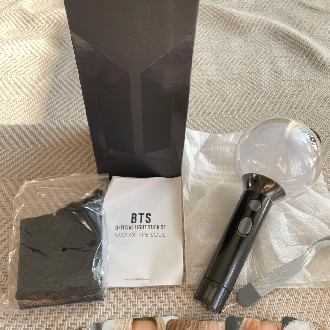 BTS ペンライト アミボムVer.4 メンバーのトレカ付き