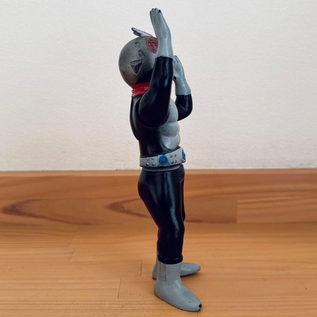 【無版権 パチ】盆踊りライダー 当時物 ソフビ