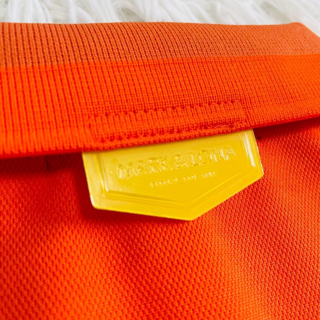 MARK &LONA マークアンドロナ ポロシャツ オレンジ36 S