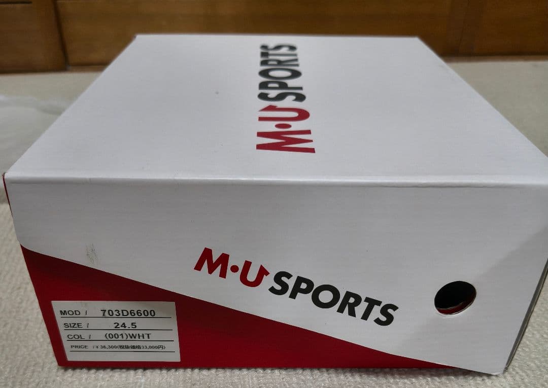 M・U SPORTS ハイカットゴルフシューズ