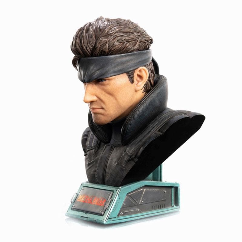 【新品】メタルギア ソリッド ソリッド・スネーク ライフサイズ バスト