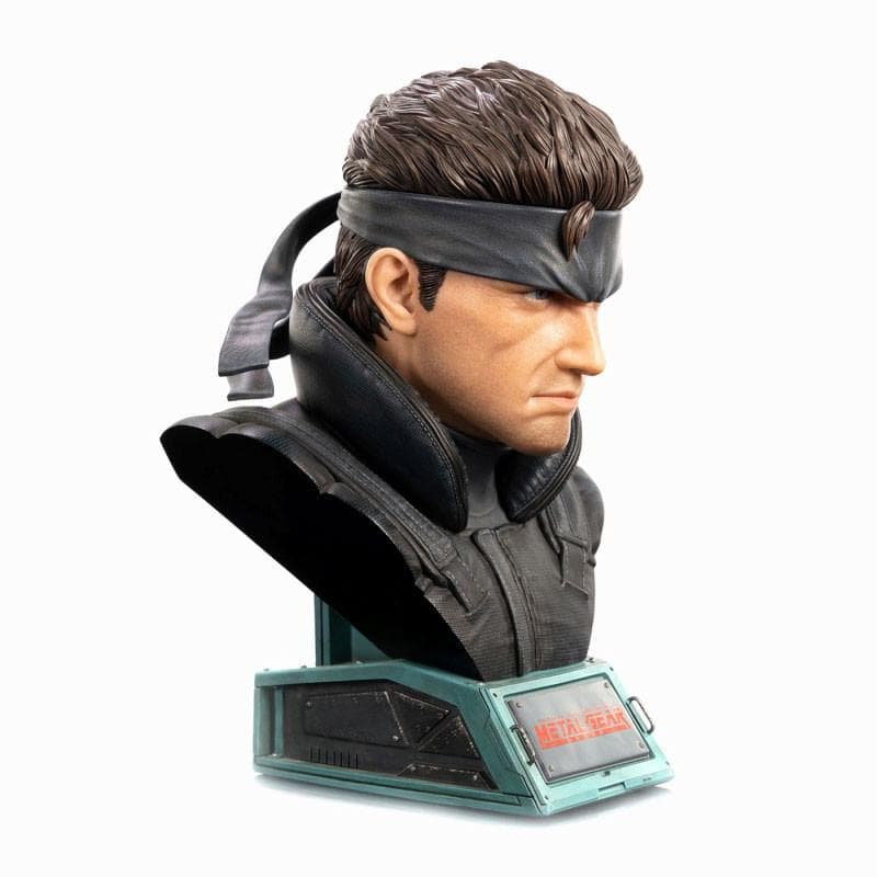 【新品】メタルギア ソリッド ソリッド・スネーク ライフサイズ バスト