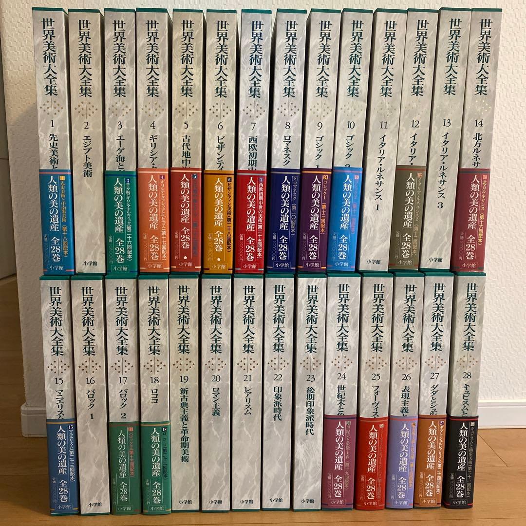 最終値下 世界美術大全集 西洋編③13~17巻 小学館
