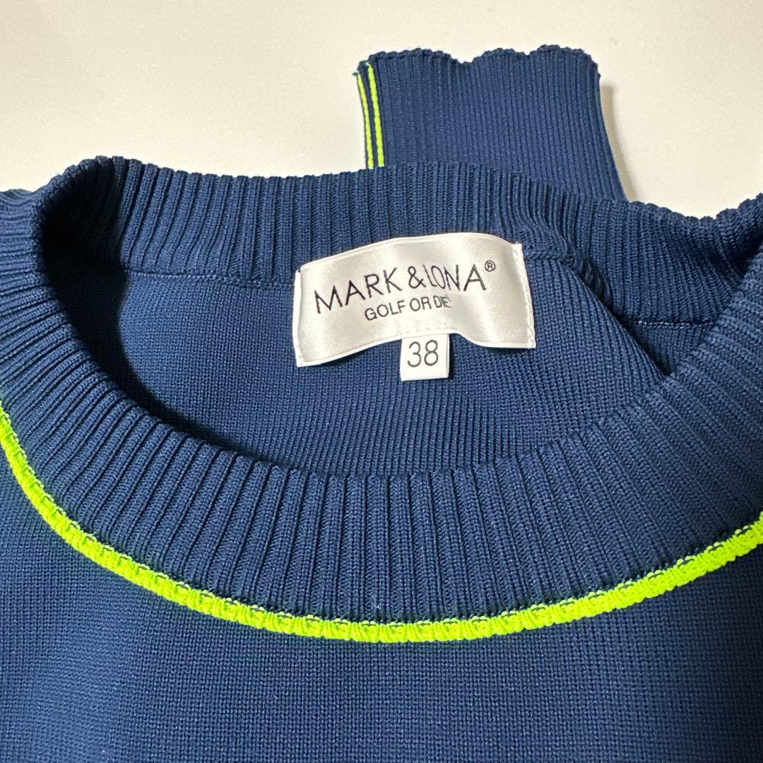 MARK & LONA ゴルフ セーター 38 ネイビー