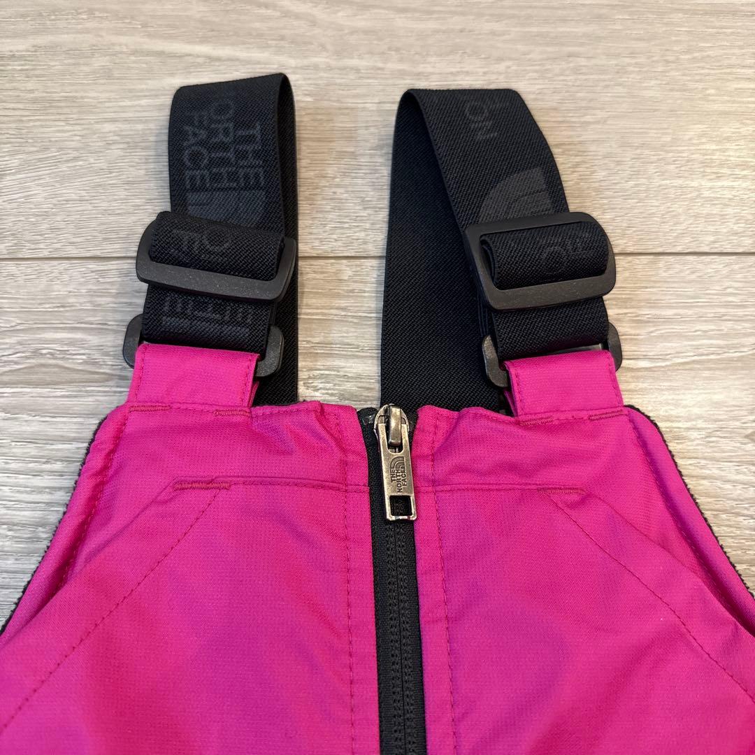 【美品】ノースフェイス ウェア キッズ フリーダム 断熱ビブ