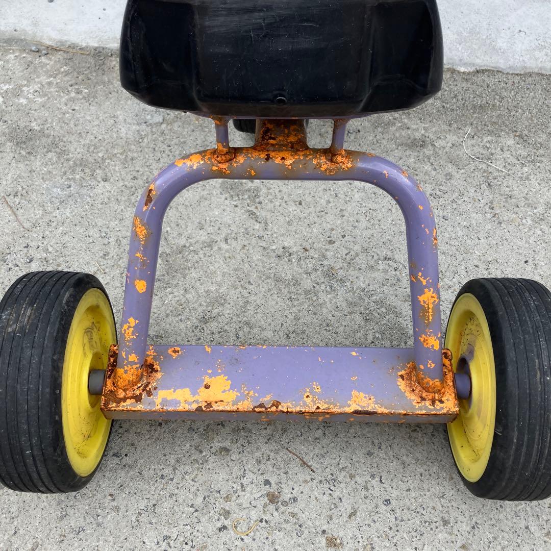 USA雑貨 ヴィンテージ モンスタートライク デカタイヤ 三輪車 キックボード