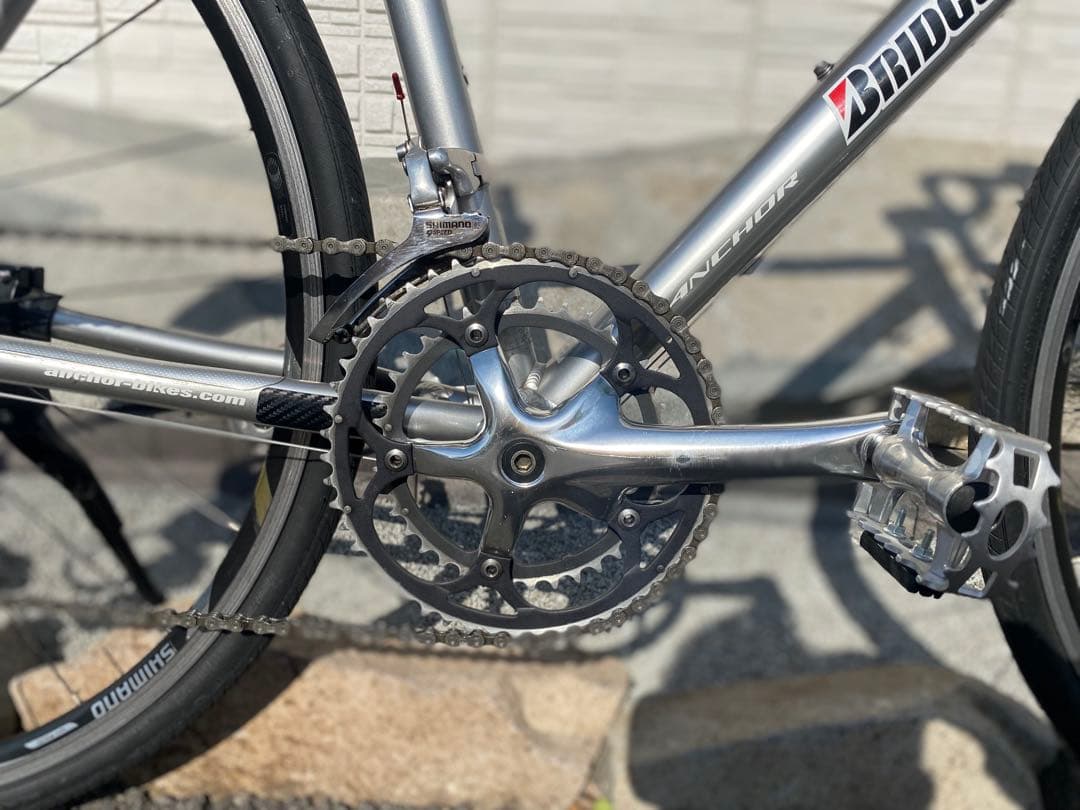 アンカー CA900 ミラーシルバー ロードカスタム 2×9速