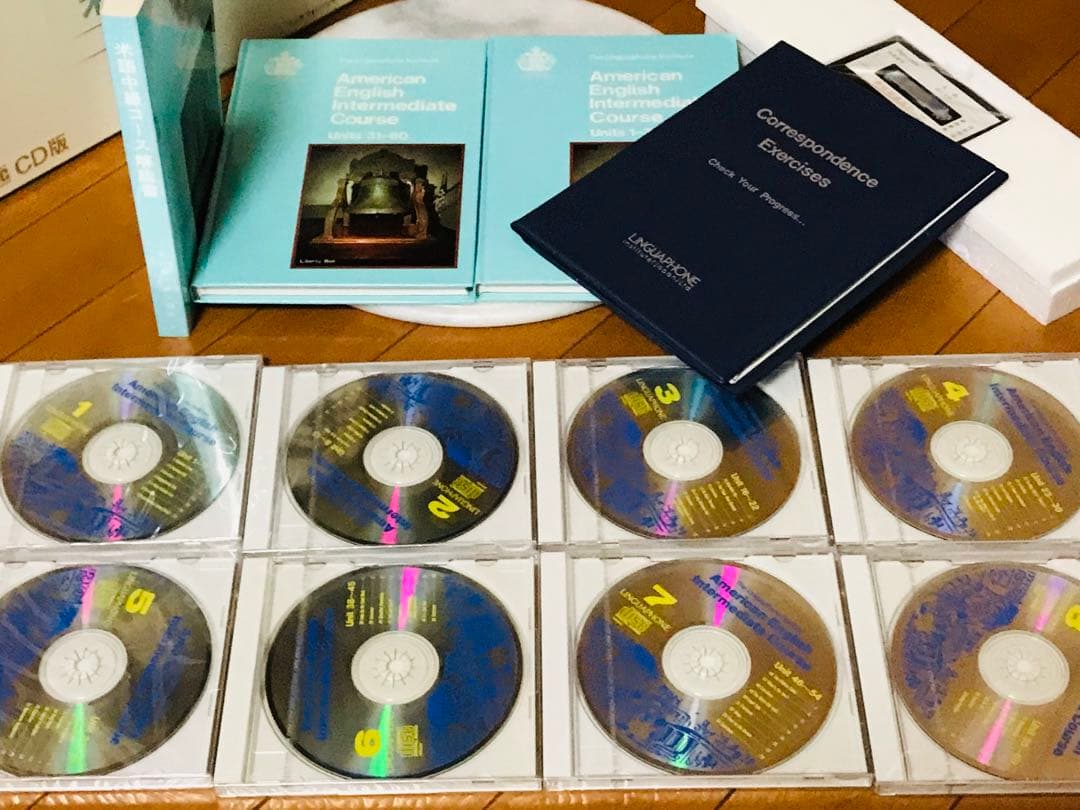 ★新品未使用★リンガフォン 米語中級コース CD版★