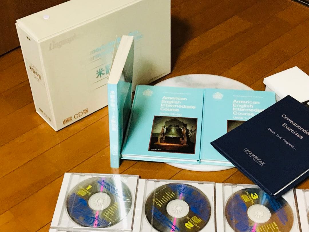 ★新品未使用★リンガフォン 米語中級コース CD版★