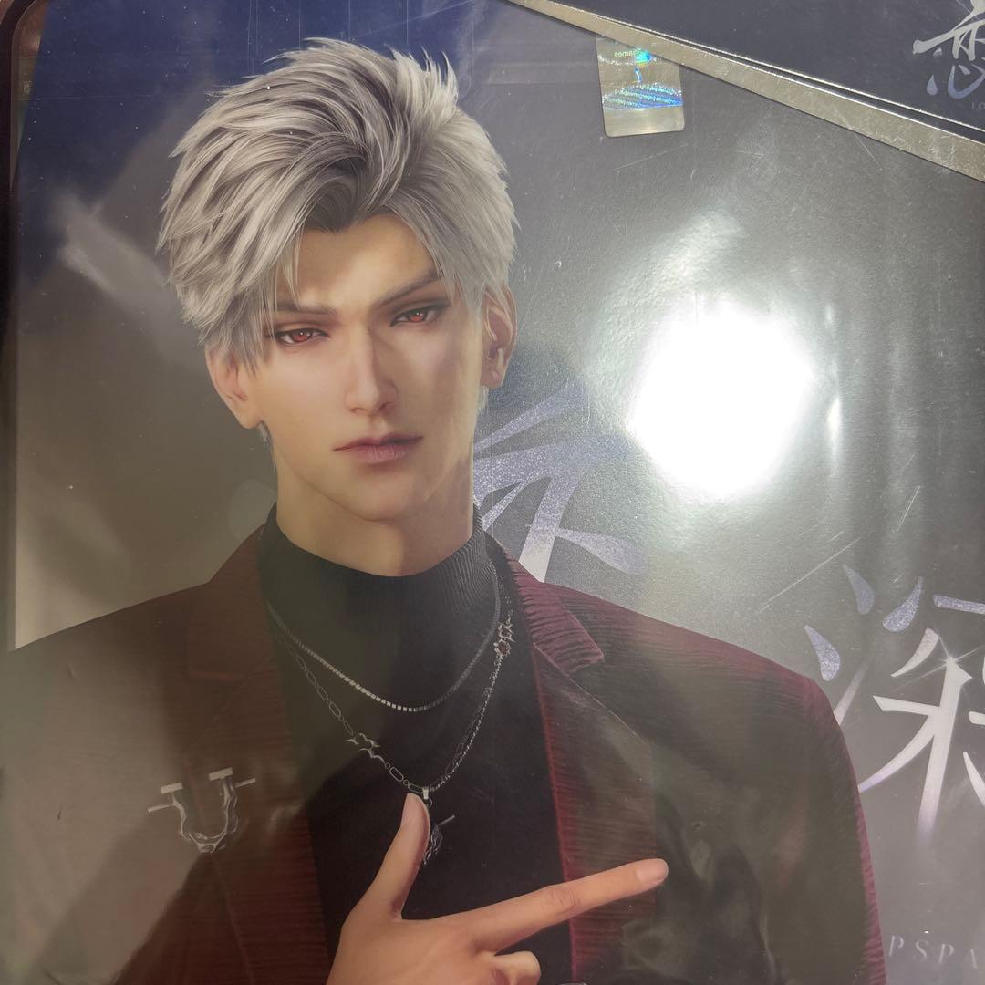 TGS 恋と深空　シン　ブロマイド　フォトカード　ポスター　扇子　セット