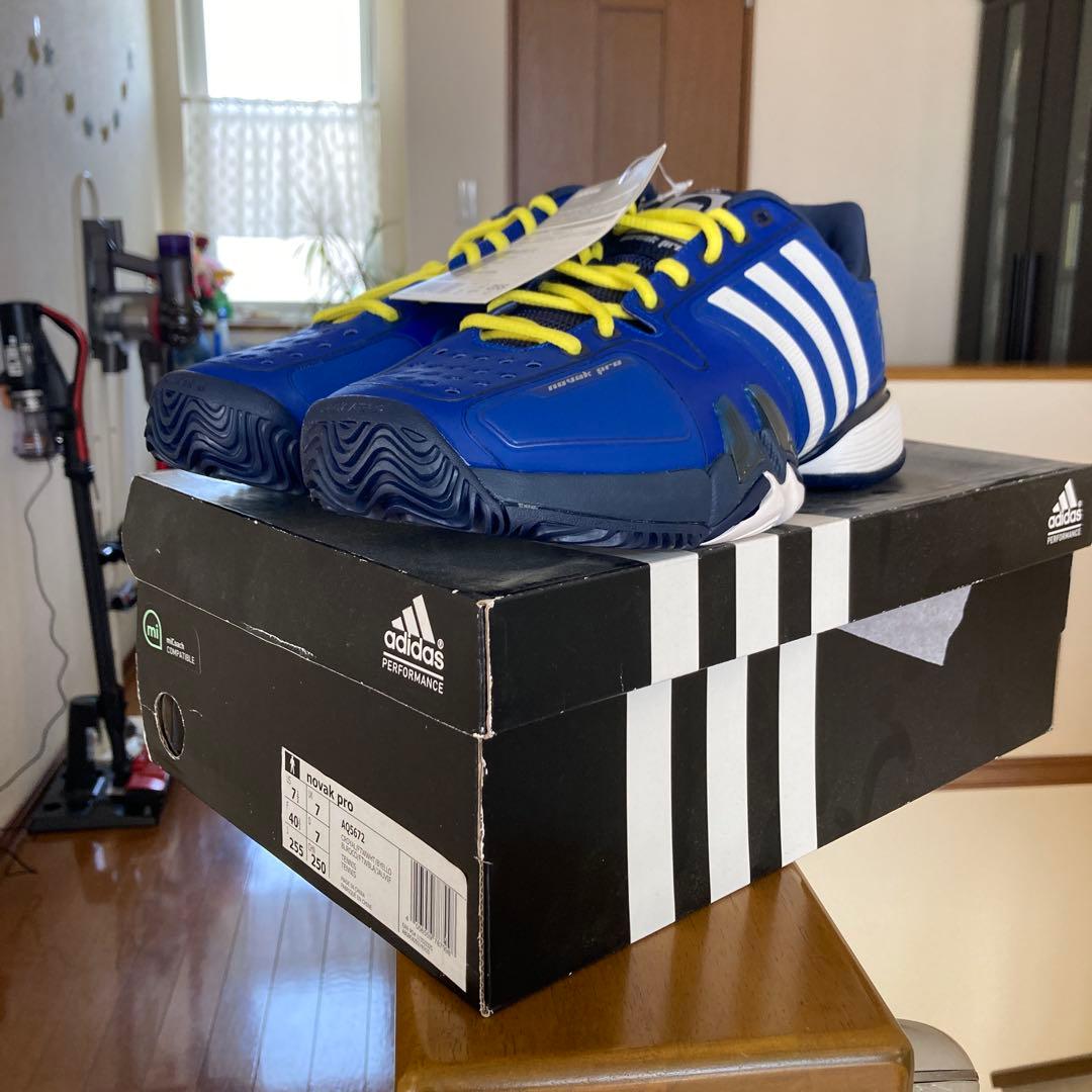 adidas novak pro テニスシューズ 25.5cm