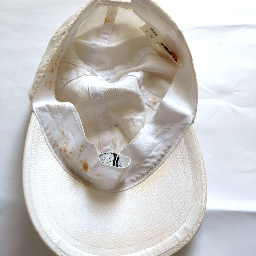 神尾米　直筆サイン入り　エレッセキャップ　ellesse