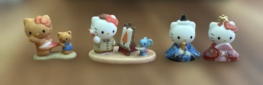 【値下げ】ハローキティ　陶器　置物