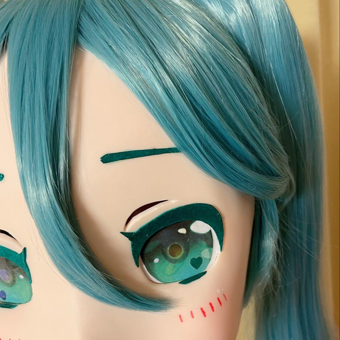 カスタム着ぐるみ面「初◯◯ク」風