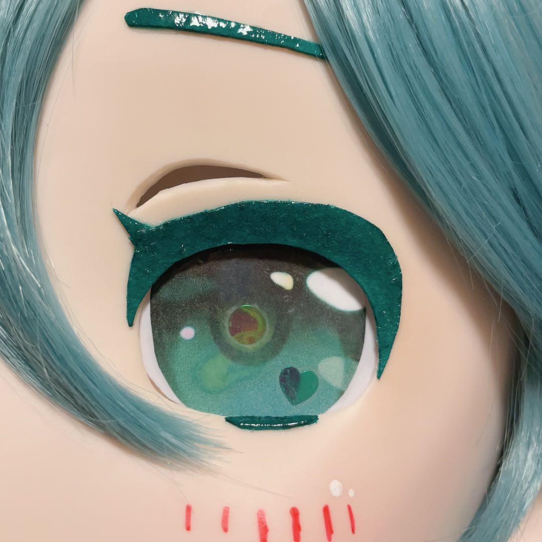 カスタム着ぐるみ面「初◯◯ク」風