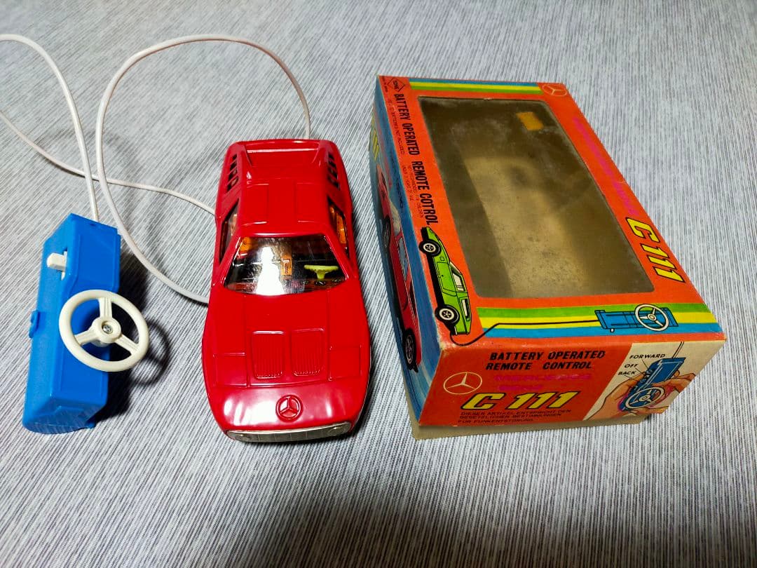 メルセデスベンツ C111 リモコンカー ブリキ
